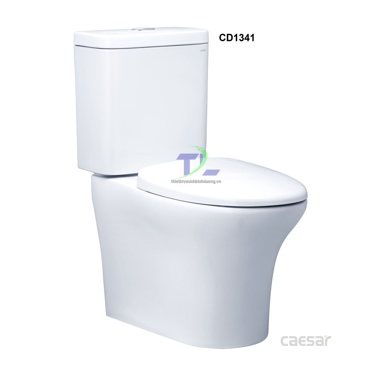Bồn cầu sứ CAESAR CD1341